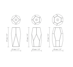 Suspension*Umage Suspension, Brighter days Penta, , Ø10cm, H11,4cm - or