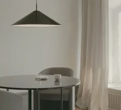 Suspension, Brolly, noir, LED, dim, 2700K, 1144 lm, Ø70cm, H29cm - New Works