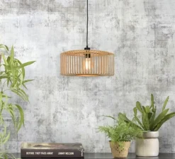Suspension, Bromo small, naturel, Ø40cm, H18cm - Good&Mojo