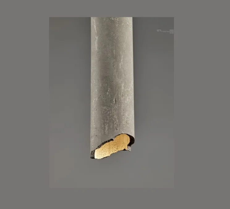 Suspension, Broquaine, gris, Ø6,5cm, H54cm - Serax