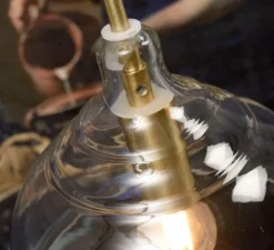 Suspension, Brussels, transparent, or , Ø20cm, H22cm - It's About Romi