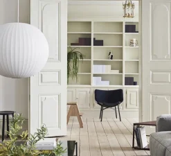 Suspension, Bubble Ball M, blanc, Ø48,5cm, H39,5cm - HAY