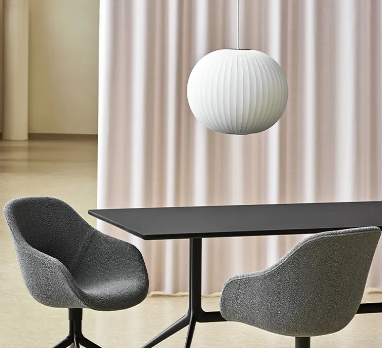 Suspension, Bubble Ball S, blanc, Ø32,5cm, H30,5cm - HAY