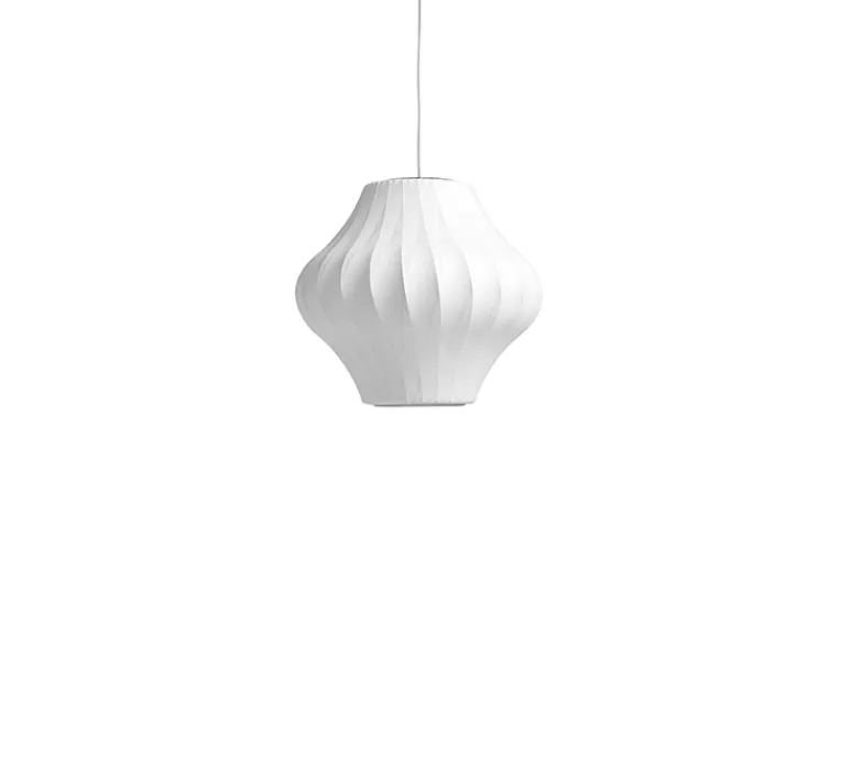 Suspension*HAY Suspension, Bubble Pear Crisscross S, , Ø33cm, H32cm - blanc