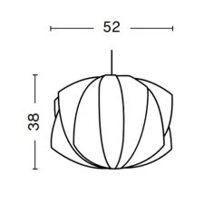 Suspension, Bubble Propeller, blanc, Ø52cm, H38cm - HAY