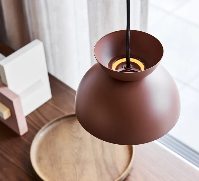 Suspension*Frandsen Suspension, Butterfly, , Ø21cm, H18cm - rouge mat