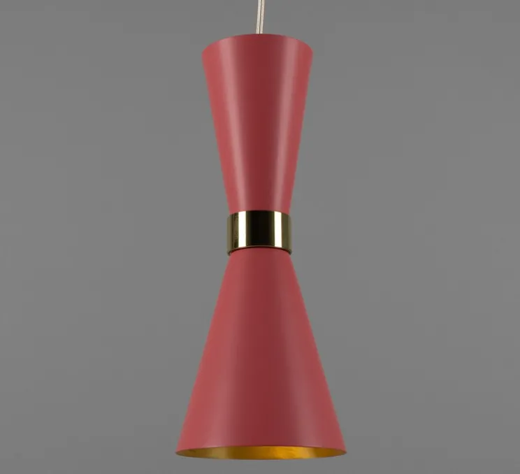 Suspension, Cairo, rose antique, Ø14cm, H34cm - Mullan Lighting