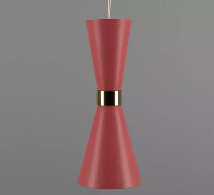 Suspension, Cairo, rose antique, Ø14cm, H34cm - Mullan Lighting
