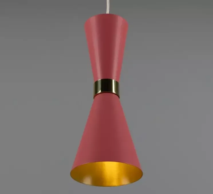 Suspension, Cairo, rose antique, Ø14cm, H34cm - Mullan Lighting