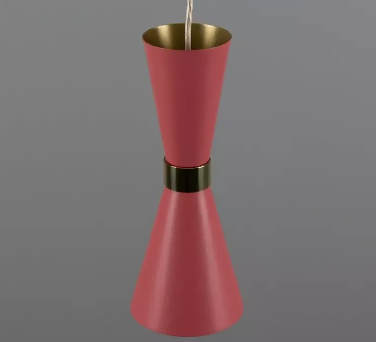 Suspension, Cairo, rose antique, Ø14cm, H34cm - Mullan Lighting