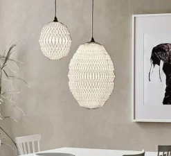 Suspension*Le Klint Suspension, CALEO 1, , Ø24cm, H33cm - blanc et bronze