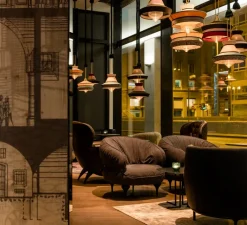 Suspension*Contardi Suspension, Calypso SO GUADALOUPE, , Ø36cm, H63cm - menthe