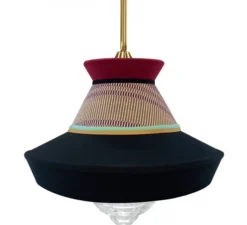 Suspension*Contardi Suspension, Calypso SO GUADALOUPE, , L36cm, H63cm - noir, rouge
