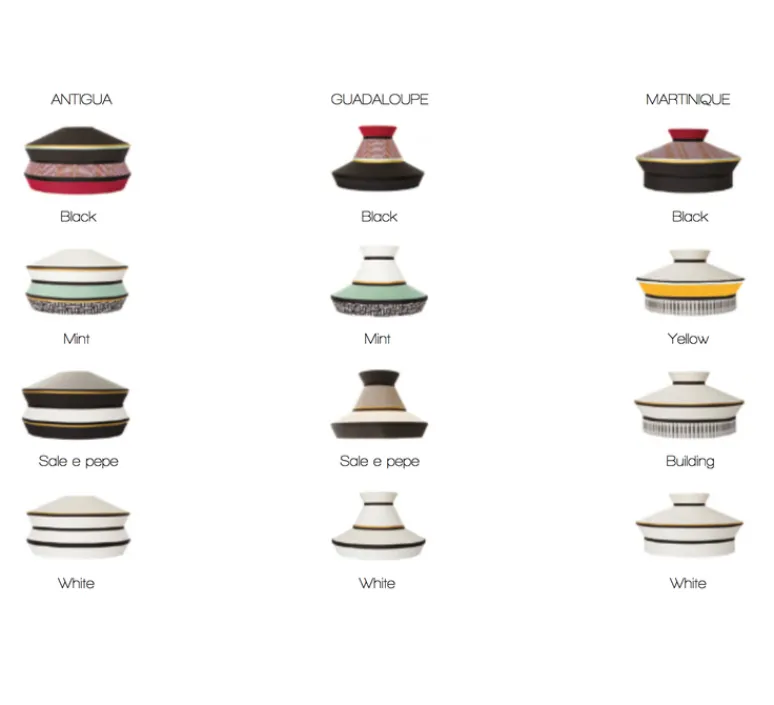 Suspension*Contardi Suspension, Calypso SO GUADALOUPE, , L36cm, H63cm - noir, rouge