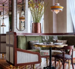 Suspension, Calypso SO MARTINIQUE, jaune, Ø39cm, H63cm - Contardi