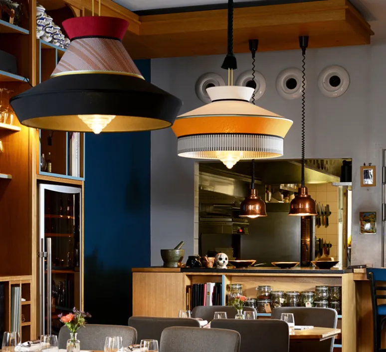 Suspension*Contardi Suspension, Calypso SO XL MARTINIQUE, , Ø70cm, H63cm - jaune