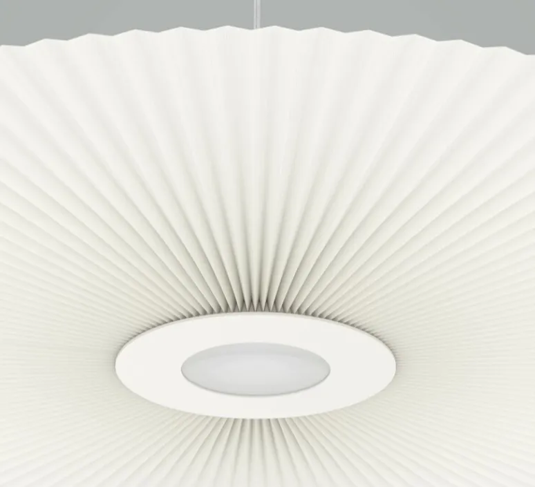 Suspension*Hartô Suspension, Carmen Large, , DIM, LED, 700lm, Ø120cm, H3,5cm - HARTÔ blanc