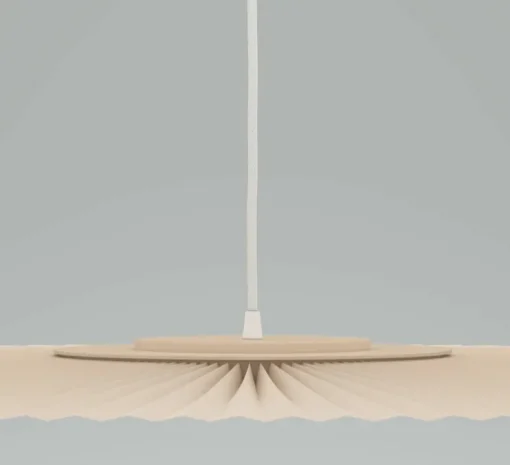 Suspension, Carmen Large, sable doré, DIM, LED, 700lm, Ø120cm, H3,5cm - HARTÔ