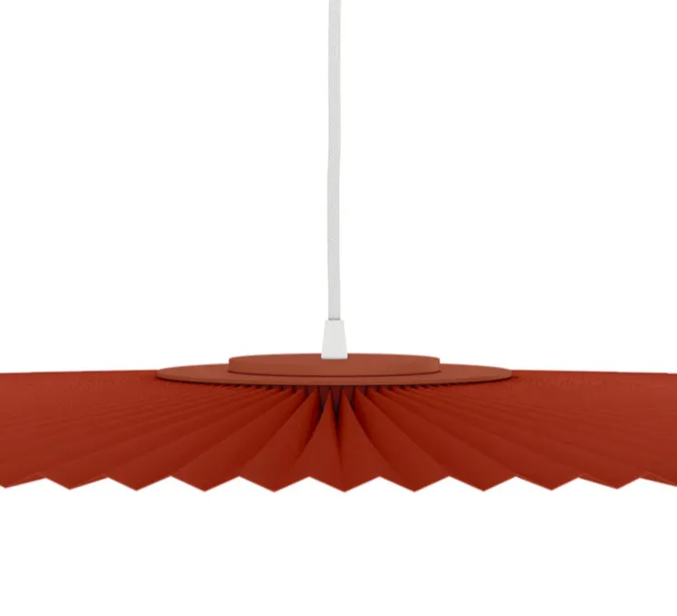 Suspension, Carmen M 90cm, série limitée NEDGIS X HARTO, terracotta, LED, dim, 2700K, 985 lm, Ø90cm, H3,2cm - Hartô