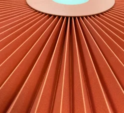 Suspension, Carmen S 50cm, série limitée NEDGIS X HARTO, terracotta, LED, dim, 2700K, 985 lm, Ø50cm, H3,2cm - Hartô