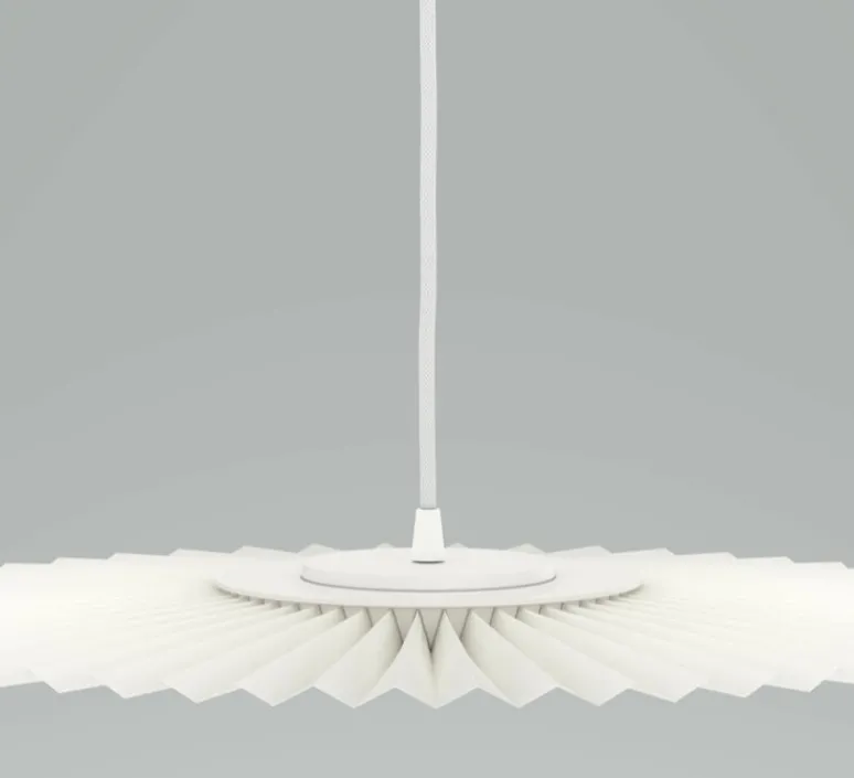 Suspension*Hartô Suspension, Carmen small, , DIM, LED, 2700K, 700lm, Ø50cm, H3,5cm - blanc