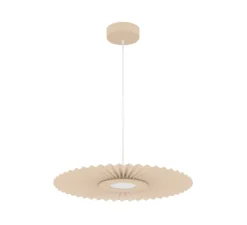 Suspension, Carmen small, sable doré, DIM, LED, 2700K, 700lm, Ø50cm, H3,5cm - Hartô