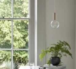 Suspension, Case Clear Bulb, Natural, dim, 2300K, H22,4cm - Vitamin