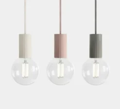 Suspension*Vitamin Suspension, Case Clear Bulb, , dim, 2300K, H22,4cm - Blush