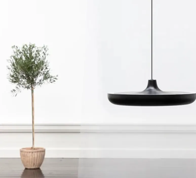 Suspension*Umage Suspension, cassini medium, , LED, dim, 3000K, 1000 lm, Ø40cm, H11cm - noir