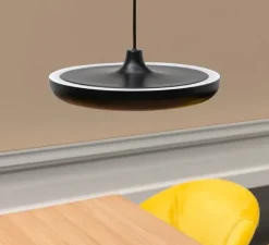 Suspension*Umage Suspension, cassini medium, , LED, dim, 3000K, 1000 lm, Ø40cm, H11cm - noir