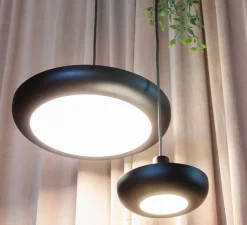 Suspension*Umage Suspension, cassini medium, , LED, dim, 3000K, 1000 lm, Ø40cm, H11cm - noir