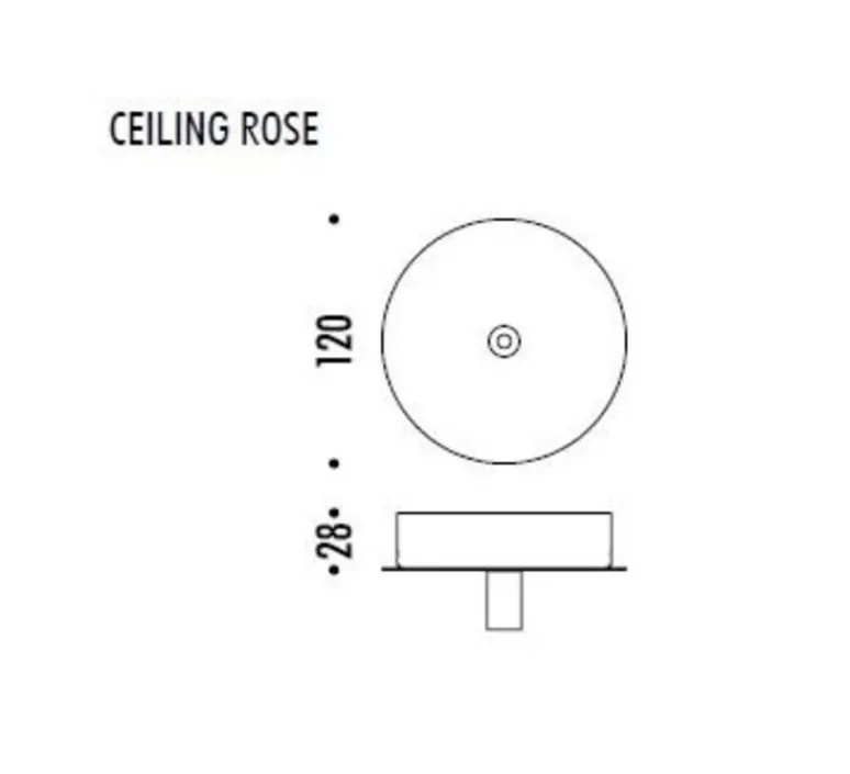 Suspension*Davide Groppi Suspension, Cathode 1, , LED, on/off, 3000k, 286 lm, Ø22cm, H32cm - blanc mat