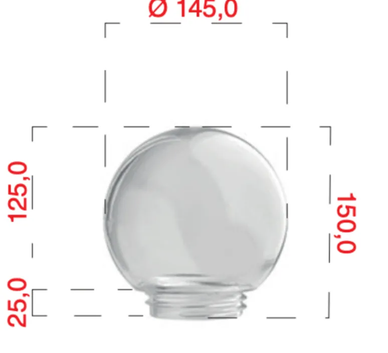 Suspension*Zangra Suspension, ceilinglamp.137, avec glass005, en porcelaine et verre, , Ø14,5cm, H15cm - blanc
