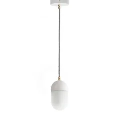 Suspension*Zangra Suspension, ceilinglamp.084, avec globe 007, , IP21, Ø10cm, H2,4cm - blanc