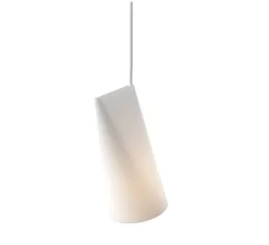 Suspension, Ceramic, Narrow, blanc, Ø11,2cm, H22cm - Moebe