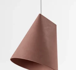 Suspension, Ceramic, Wide, terracotta, Ø23cm, H23,5cm - Moebe