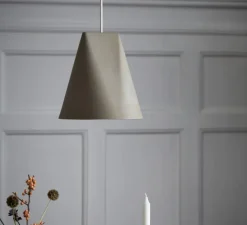 Suspension*Moebe Suspension, Ceramic, Wide, , Ø23cm, H23,5cm - vert olive