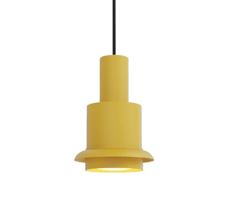 Suspension*DCW éditions Paris Suspension, Chaumont 190, , Ø19cm, H28cm - jaune