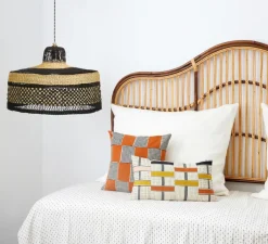 Suspension*Golden Editions Suspension, Checkers M, , Ø45cm, H25cm - noir Midnight