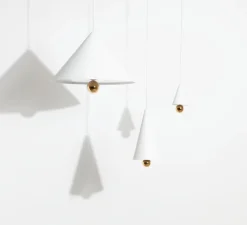 Suspension*Petite Friture Suspension, Cherry, Mini XS, , LED, dim, 3000K, 1040 lm, Ø9,3cm, H17cm - blanc