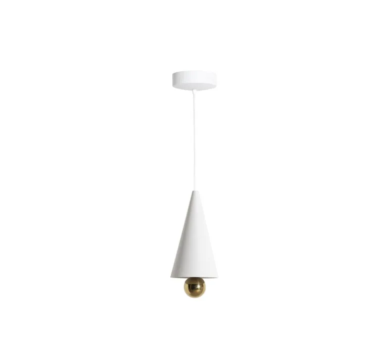 Suspension*Petite Friture Suspension, Cherry, Petit, , LED, dim, 3000K, 1040 lm, Ø16cm, H37,5cm - blanc