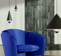 Suspension*Petite Friture Suspension, Cherry, Petit, , LED, dim, 3000K, 1040 lm, Ø16cm, H37,5cm - noir