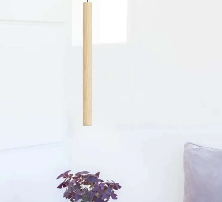 Suspension, Chimes Tall, chêne, Ø3,4cm, H44cm - Umage