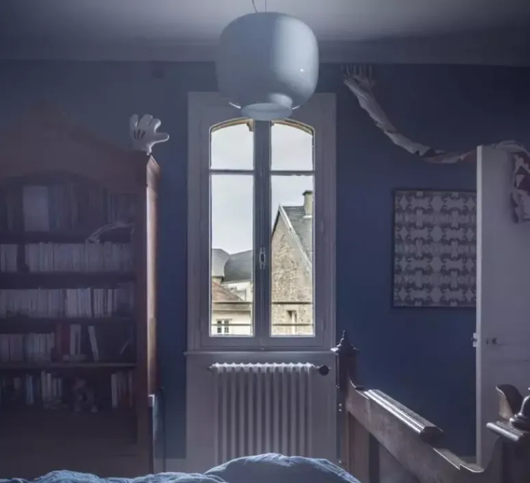 Suspension*Foscarini Suspension, Chouchin 3 LED, , LED, dim, 2700K, 2500 lm, Ø30cm, H25cm - blanc
