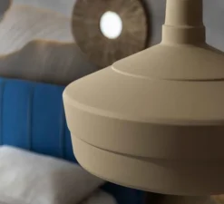 Suspension*Ferroluce Suspension, Churuata, , Ø36cm, H26cm - marron argile