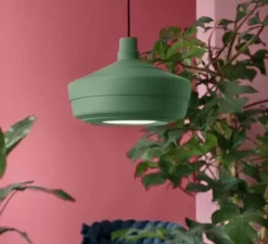 Suspension*Ferroluce Suspension, Churuata, , Ø36cm, H26cm - vert forêt