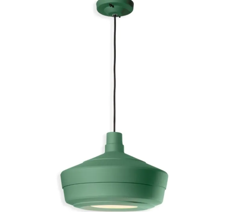Suspension*Ferroluce Suspension, Churuata, , Ø36cm, H26cm - vert forêt