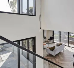 Suspension*Northern Suspension, Circle, , Ø30cm, H62cm - gris foncé mat