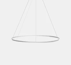 Suspension*LEDS C4 Suspension, Circular Downward Light 120 cm, , LED, dim, 3000K, 2825 lm, Ø120cm, Hcm - blanc