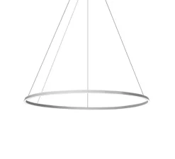 Suspension*LEDS C4 Suspension, Circular Downward Light 300 cm, , LED, dim, 3000K, 7299 lm, Ø300cm, Hcm - blanc